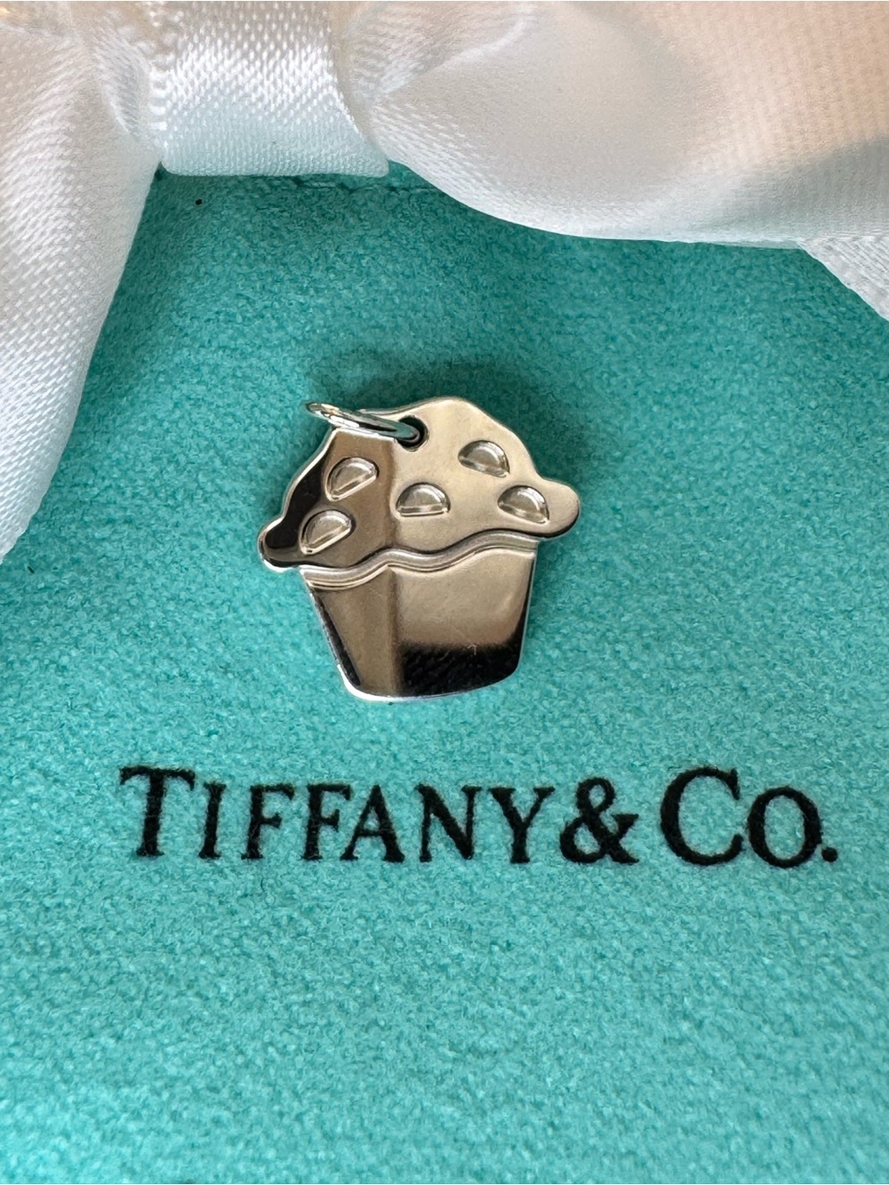 Tiffany & Co. Love Cupcake Charm with Generic Bolo Bracelet